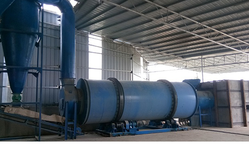 Three Channel Drum Rotary Dryer